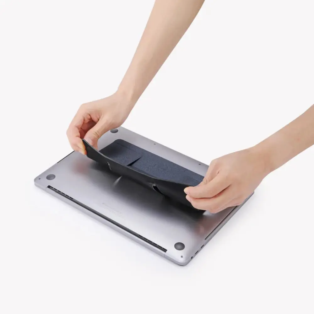 Adhesive Flodable Laptop Stand-grey