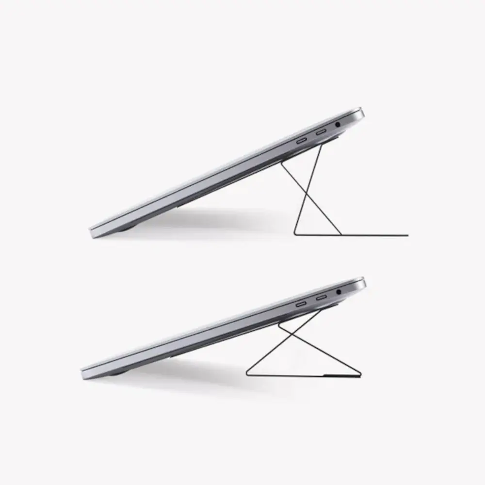 Adhesive Laptop Stand-gray