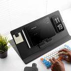 Customer using Yntra MOFT Multi Functional desk mat
