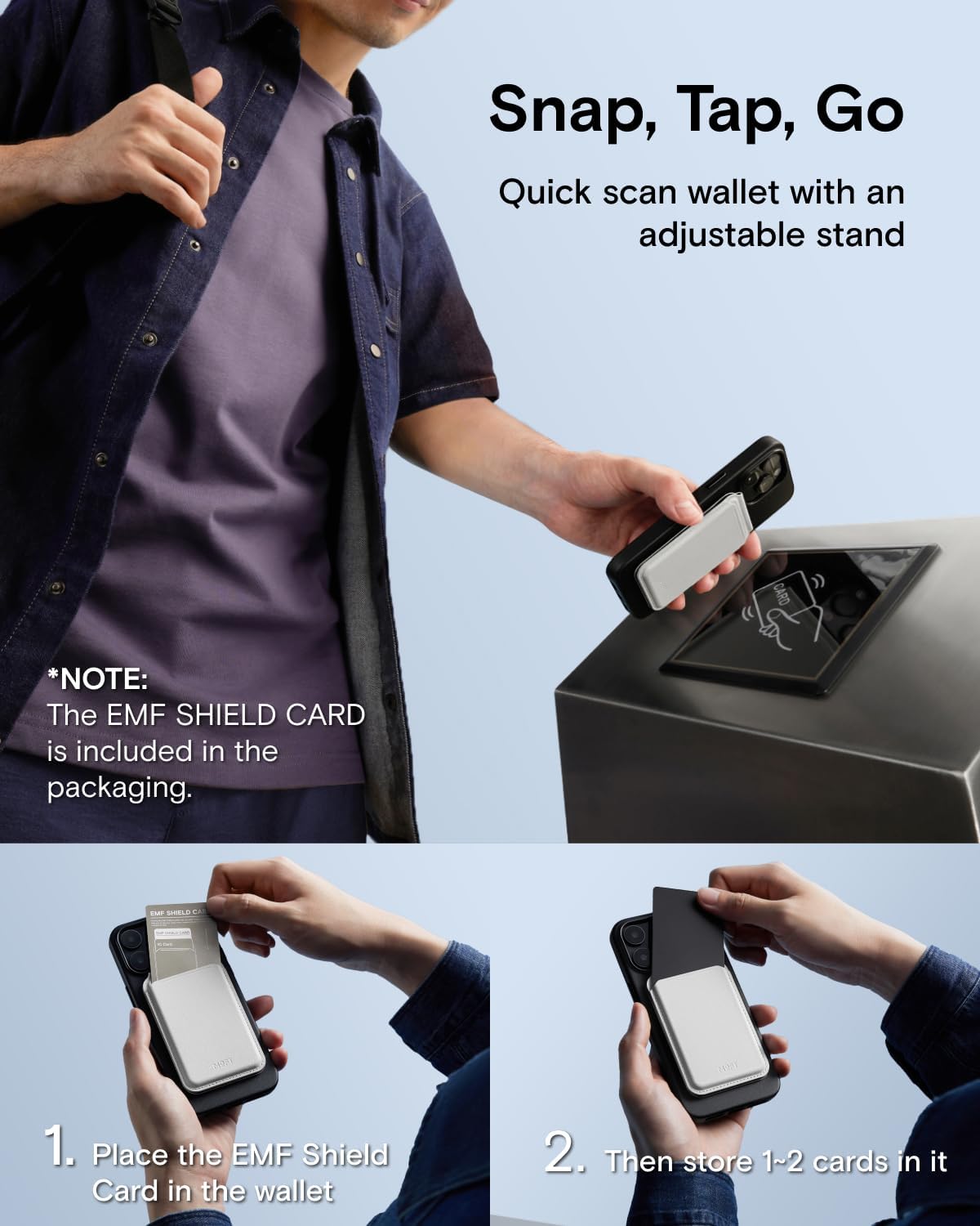 Flash wallet & Stand MOVAS