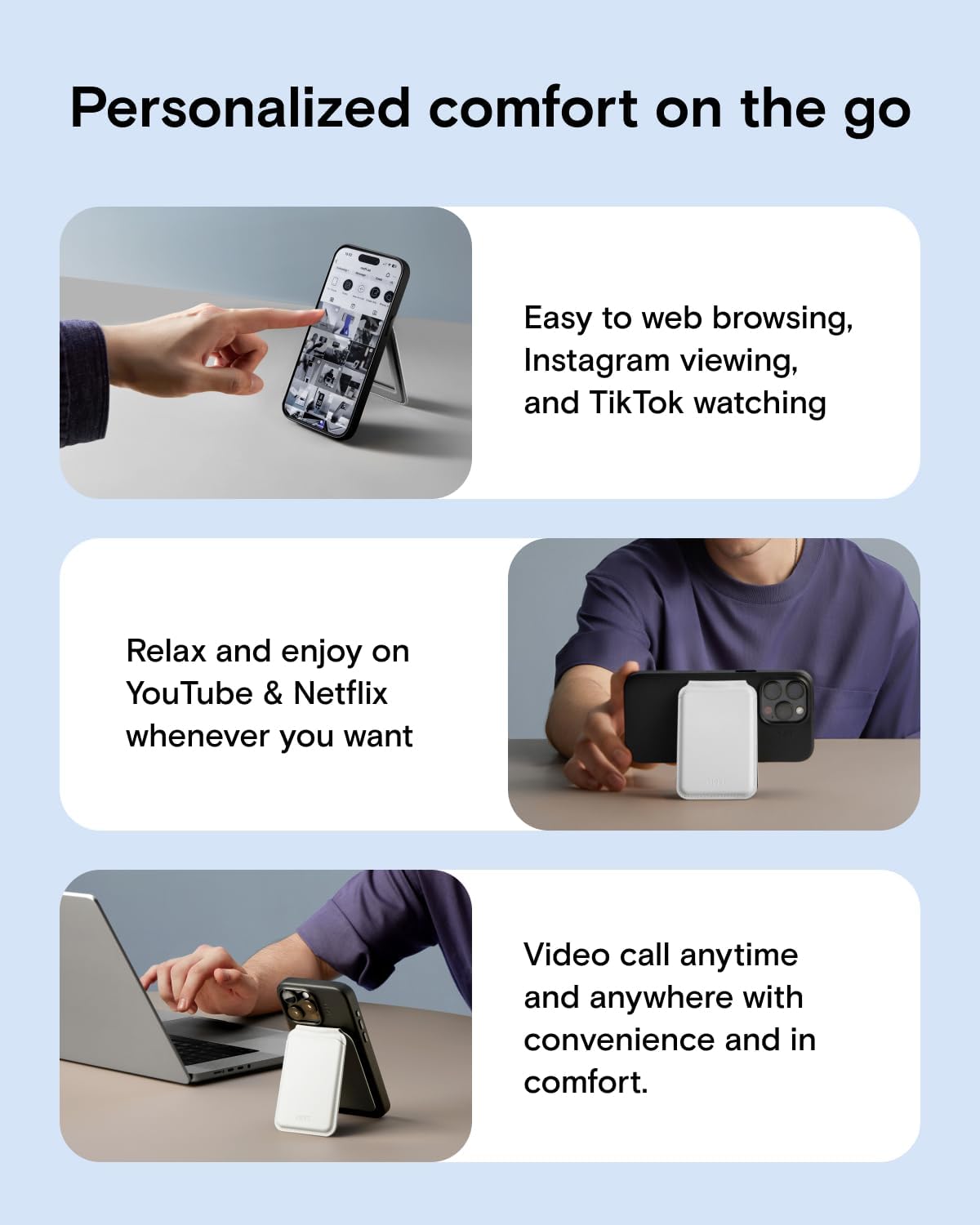 Flash wallet & Stand MOVAS