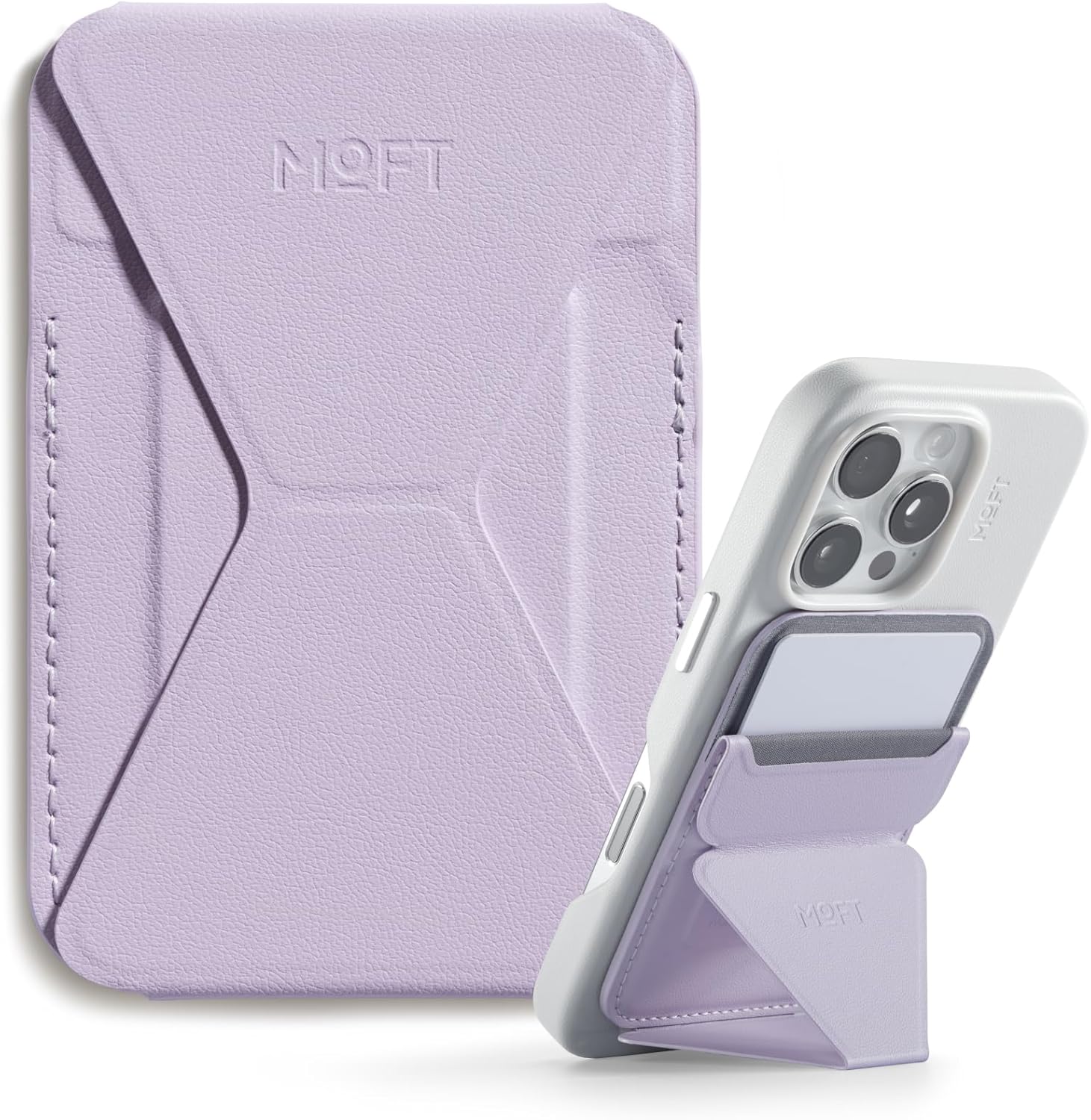 MOFT Snap-on Phone Stand & Wallet MOVAS – MagSafe Compatible