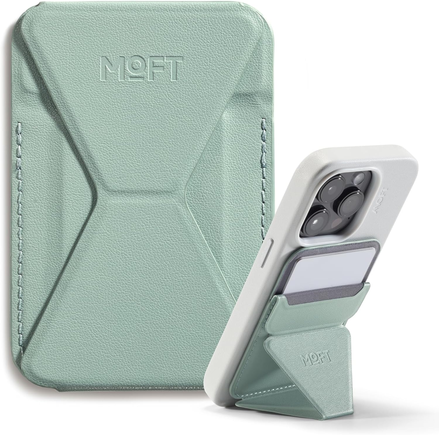 MOFT Snap-on Phone Stand & Wallet MOVAS – MagSafe Compatible