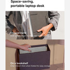 Yntra MOFT Foldable 5 in 1 Sit stand laptop desk - slim fit benefittng the users