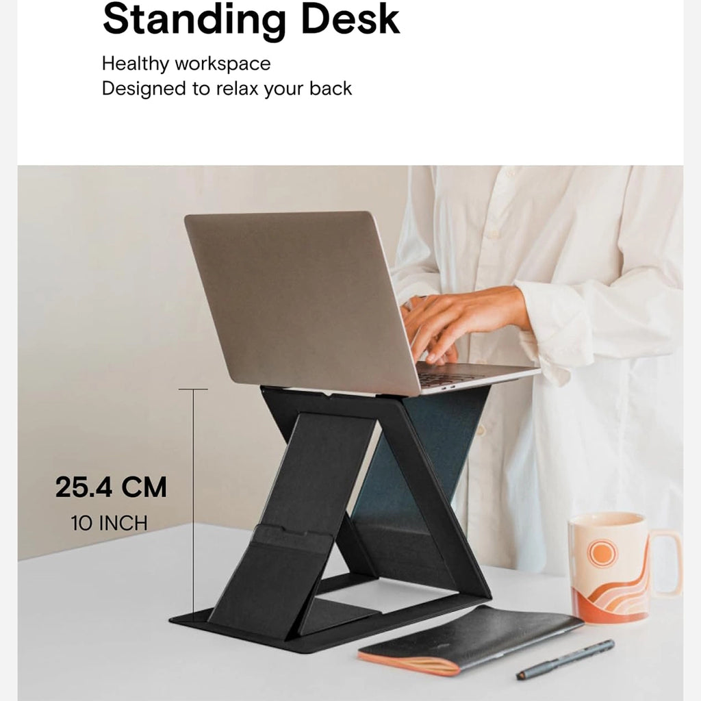 Yntra MOFT Foldable 5 in 1 Sit stand laptop desk - standing desk view