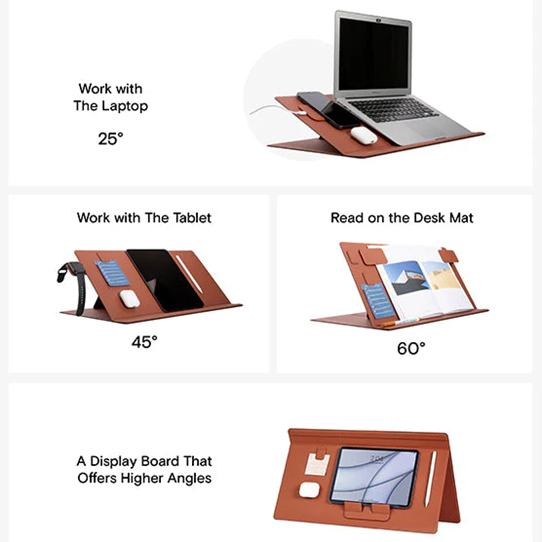Yntra MOFT Multi Functional desk mat - Mulitple features
