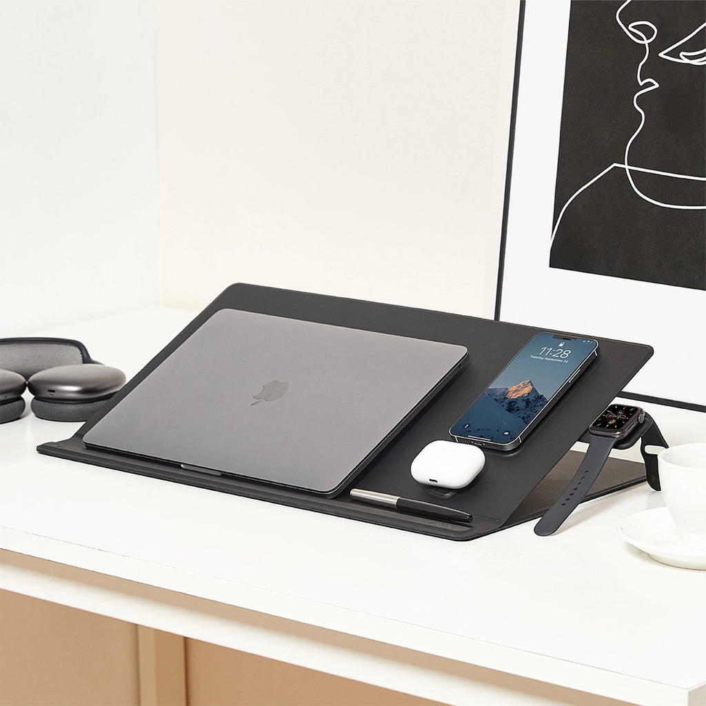 Yntra MOFT Multi Functional desk mat - being used for various functions