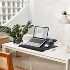 Yntra MOFT Multi Functional desk mat - being used in a work set up