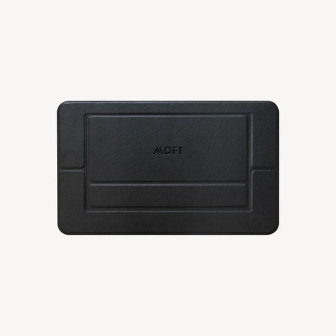 Yntra Moft Airflow laptop stand - rear view black