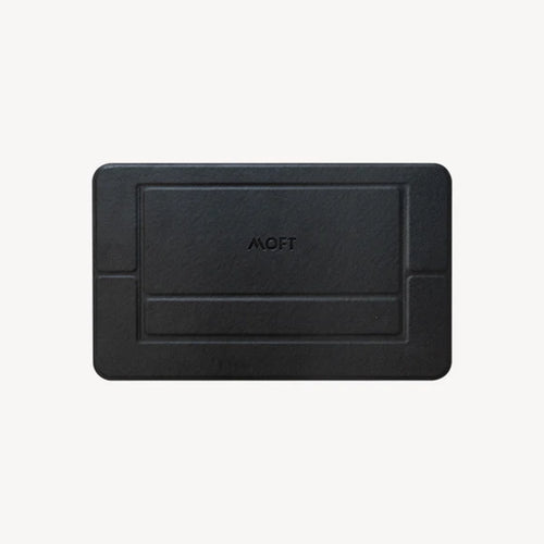 Yntra Moft Airflow laptop stand - rear view black