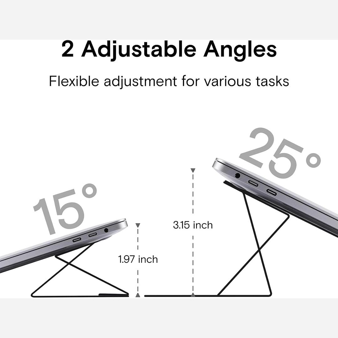Yntra Moft Invisible laptop stand - 15, 25 degree angles