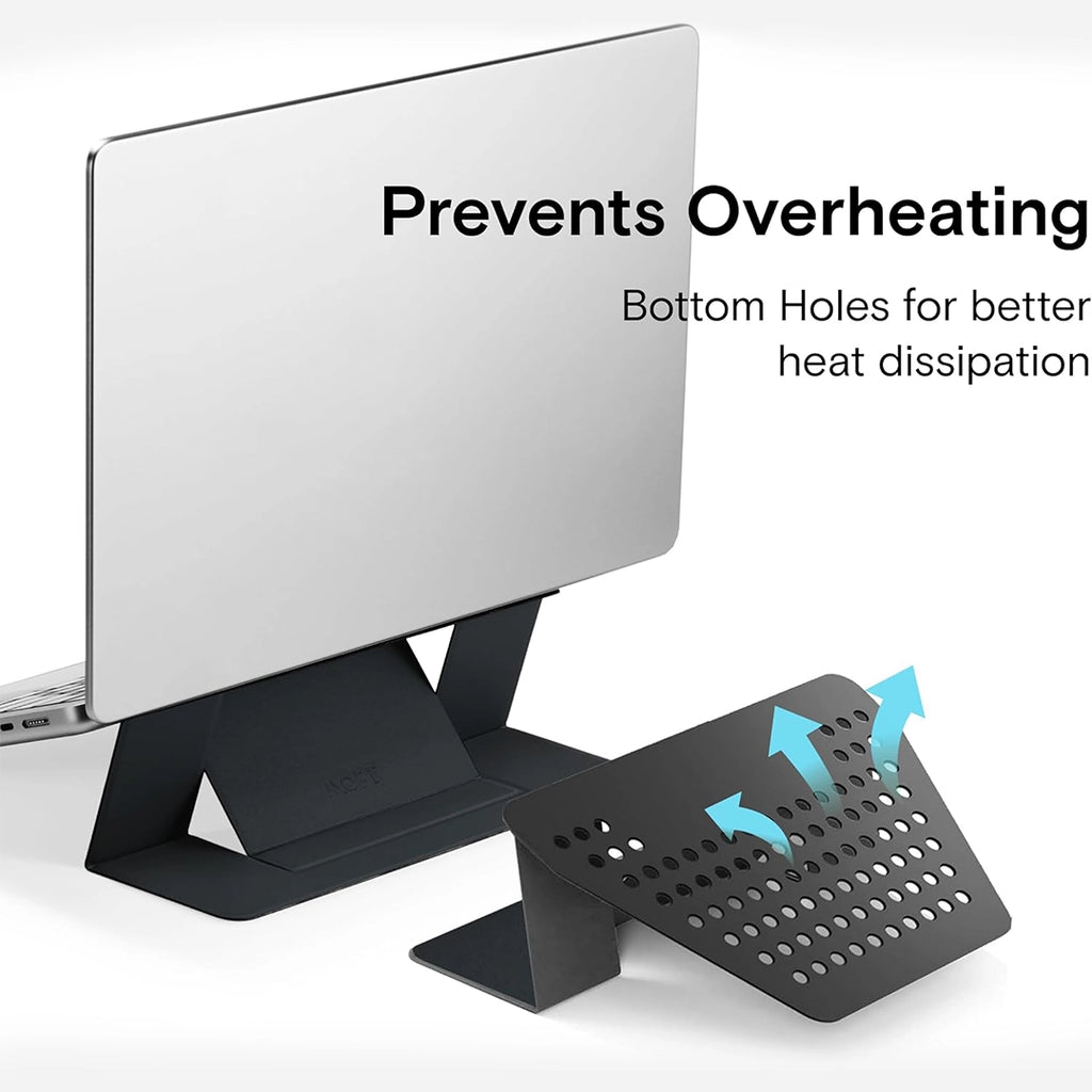 Yntra Moft Invisible laptop stand - bottom holes image