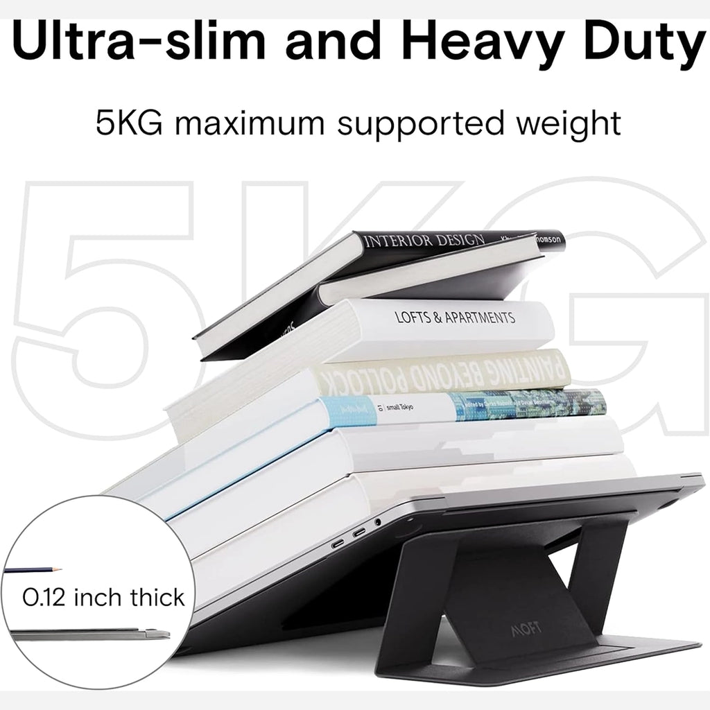 Yntra Moft Invisible laptop stand - carrying weight upto 5kg