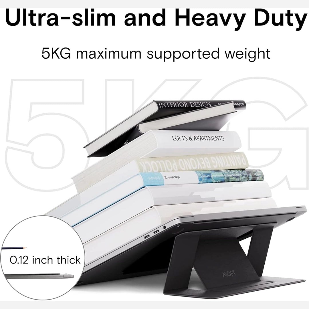 Yntra Moft Invisible laptop stand - carrying weight upto 5kg