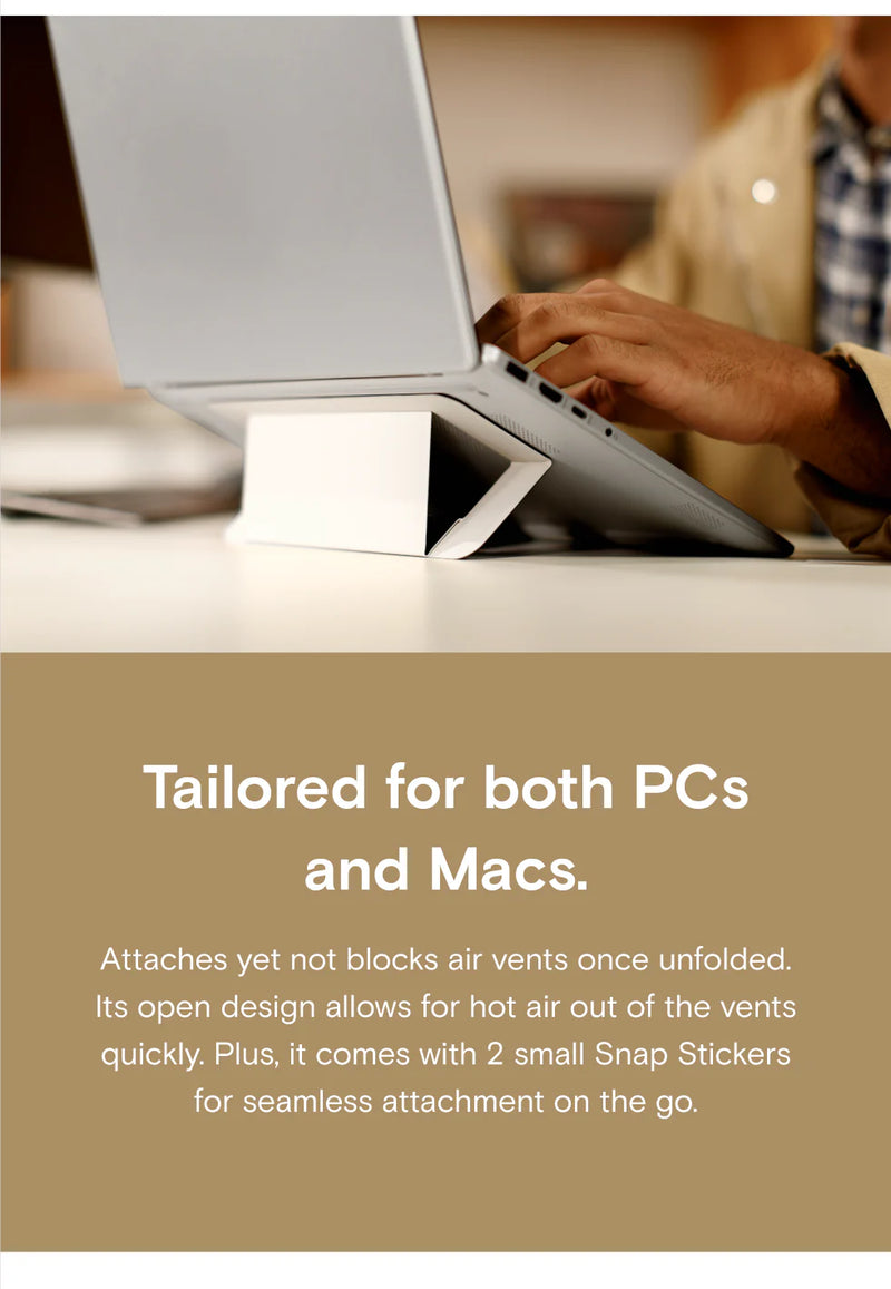Airflow laptop stand