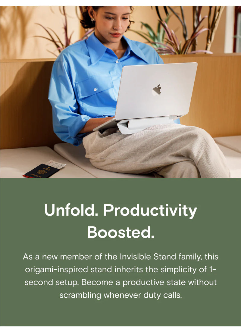 Airflow laptop stand